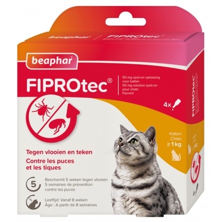BEAPHAR FRIPOTEC +1KG (4 Pipettes) BEAPHAR FRIPOTEC +1KG (4 Pipettes)