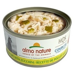 ALMO NATURE  POULET ET THON AUX COURGETTE 70G