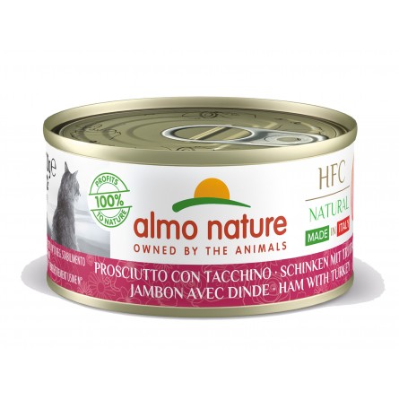 ALMO NATURE JAMBON AVEC DINDE 70G ALMO NATURE JAMBON AVEC DINDE 70G