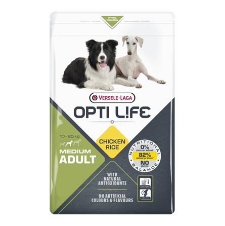 OPTI LIFE MEDIUM ADULT 12.5KG OPTI LIFE MEDIUM ADULT 12.5KG
