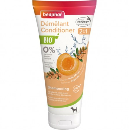 BEAPHAR BIO SHAMPOOING DEMELANT-CONDITIONER 200ML BEAPHAR BIO SHAMPOOING DEMELANT-CONDITIONER 200ML