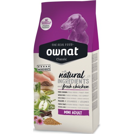 OWNAT CLASSIC MINI ADULT 4KG OWNAT CLASSIC MINI ADULT 4KG