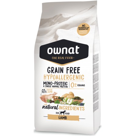 OWNAT HYPOALLERGENIC LAMB 12KG OWNAT HYPOALLERGENIC LAMB 12KG