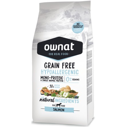 OWNAT HYPOALLERGENIC SALMON 14KG OWNAT HYPOALLERGENIC SALMON 14KG