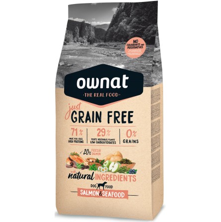 OWNAT JUST ADULT SALMON&SEAFOOD 14KG OWNAT JUST ADULT SALMON&SEAFOOD 14KG