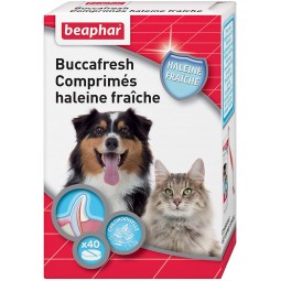 BEAPHAR BUCCAFRESH COMPRIMES HALEINE FRAICHE 40PCS