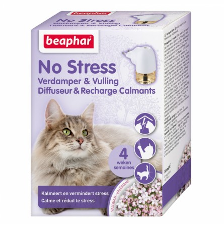 BEAPHAR NO STRESS DIFFUSEUR + RECHARGE 30ML BEAPHAR NO STRESS DIFFUSEUR + RECHARGE 30ML