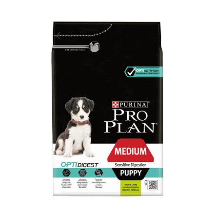 PRO PLAN MEDIUM PUPPY SENSITIVE DIGESTION  18KG