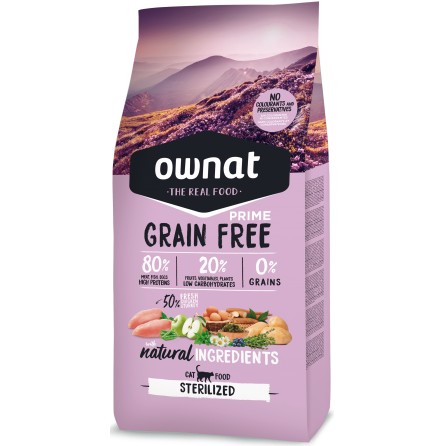 OWNAT PRIME STERILISED CHICKEN 3KG OWNAT PRIME STERILISED CHICKEN 3KG