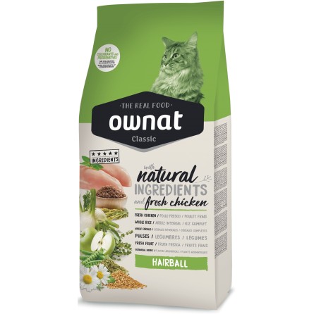OWNAT CLASSIC HAIRBALL 4KG OWNAT CLASSIC HAIRBALL 4KG