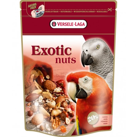 PERROQUETS EXOTIC NUTS MIX 750GR PERROQUETS EXOTIC NUTS MIX 750GR