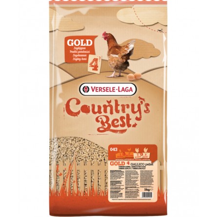 GOLD 4 GALLICO PELLET 5KG GOLD 4 GALLICO PELLET 5KG