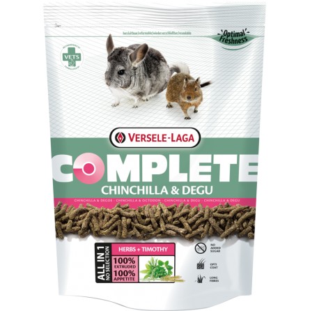 COMPLETE CHINCHILLA & DEGU 500G