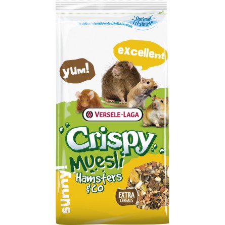 CRISPY MUESLI HAMSTER & CO 1KG CRISPY MUESLI HAMSTER & CO 1KG