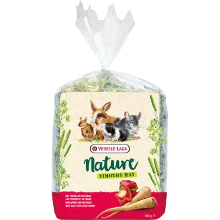 NATURE TIMOTHY HAY POIVRONS & PANAIS 500G NATURE TIMOTHY HAY POIVRONS & PANAIS 500G