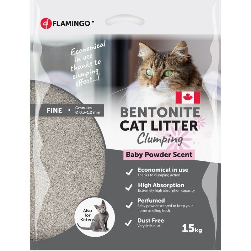 LITIERE BABY POWDER 15KG
