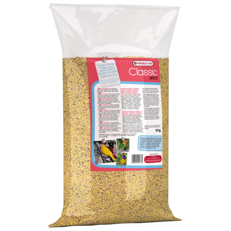 CLASSIC - PATEE AUX OEUFS SECHE 10KG