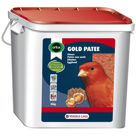 ORLUX - GOLD PATEE CANARIS ROUGE 5KG ORLUX - GOLD PATEE CANARIS ROUGE 5KG