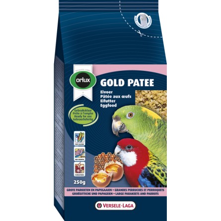ORLUX - GOLD PATEE GRANDE PERRUCHE & PERROQUET 1KG ORLUX - GOLD PATEE GRANDE PERRUCHE & PERROQUET 1KG