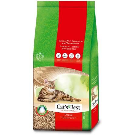 LITIERE CAT'S BEST ORIGINAL 17,2KG LITIERE CAT'S BEST ORIGINAL 17,2KG