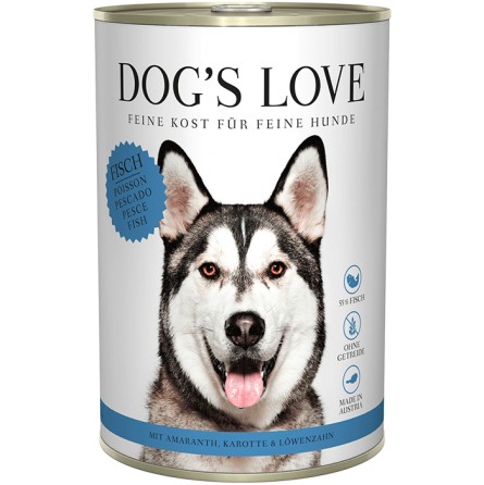 DOG'S LOVE ADULTE POISSON 400G DOG'S LOVE ADULTE POISSON 400G