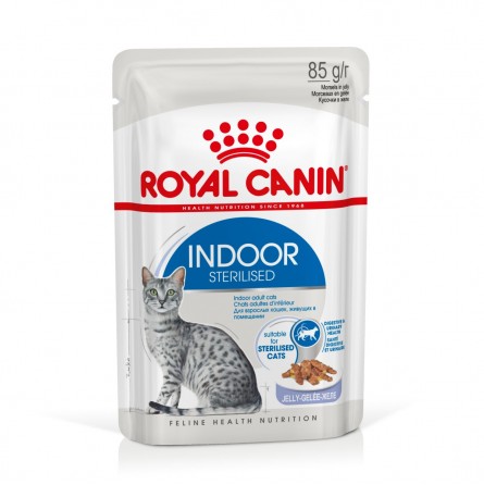 ROYAL CANIN INDOOR STERILISED GELEE 12x85G ROYAL CANIN INDOOR STERILISED GELEE 12x85G