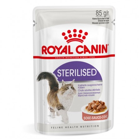 ROYAL CANIN STERILISED SAUCE 12x85G ROYAL CANIN STERILISED SAUCE 12x85G