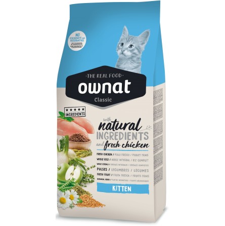 OWNAT CLASSIC KITTEN 1.5KG OWNAT CLASSIC KITTEN 1.5KG